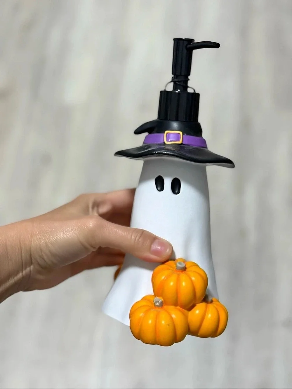 Halloween Ghost Pumpkin Soap Dispenser
